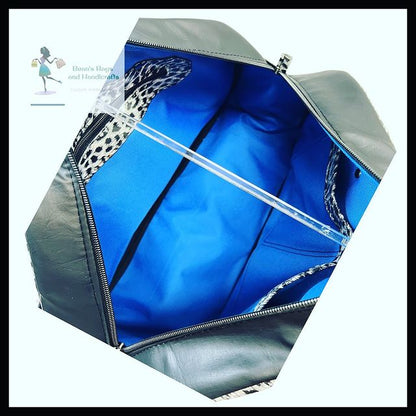 Betty Bowler Bag Sewing Pattern  made by Brandy Beans inside