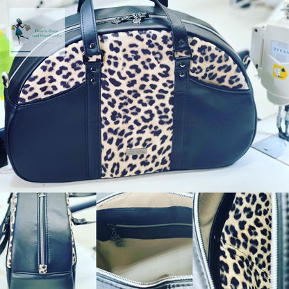 Betty Bowler Bag Sewing Pattern  made by Brandy Beans various views