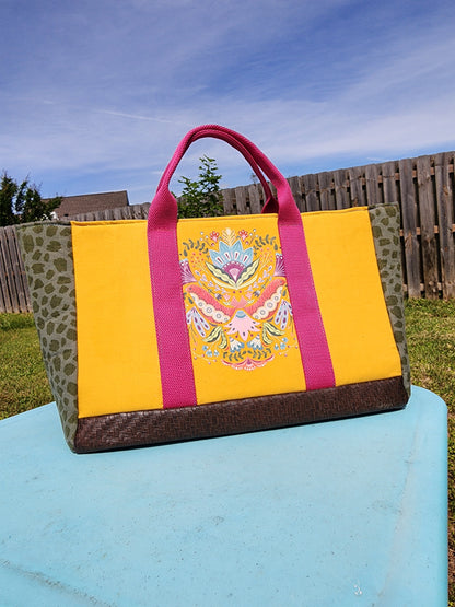 Big Big Bag PDF Sewing Pattern made by Maggie Mafio