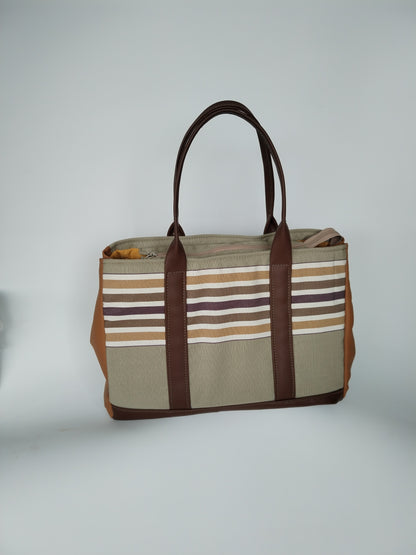 Big Big Bag PDF Sewing Pattern made by Marcia Pantin front view 