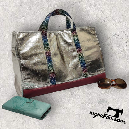 Big Big Bag PDF Sewing Pattern made by Michelle Graham front view