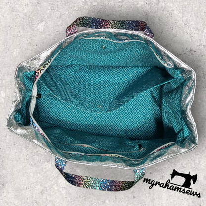 Big Big Bag PDF Sewing Pattern made by Michelle Graham interior