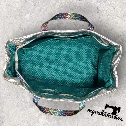 Big Big Bag PDF Sewing Pattern made by Michelle Graham open view