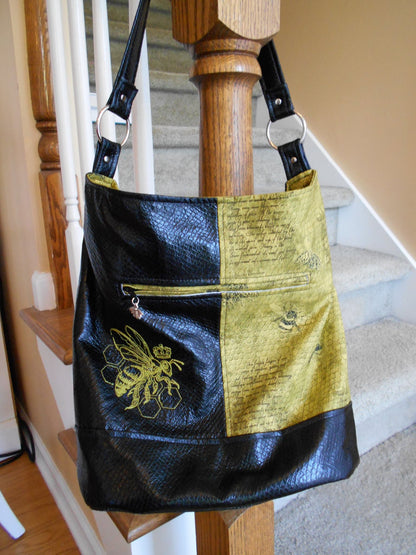  Bonnie Bucket Bag Sewing Pattern bee fabric