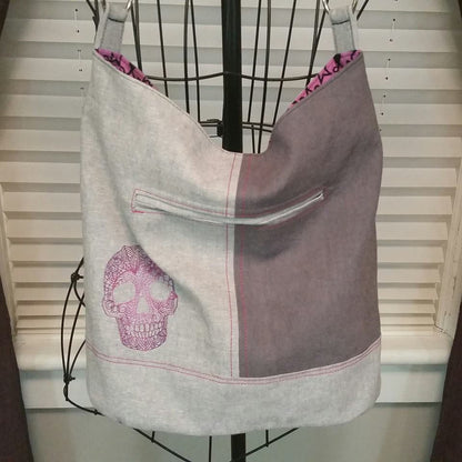  Bonnie Bucket Bag Sewing Pattern  front view