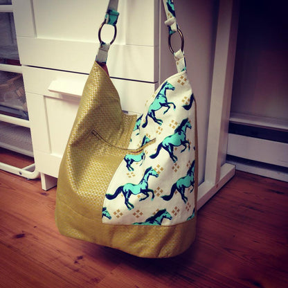  Bonnie Bucket Bag Sewing Pattern  full view