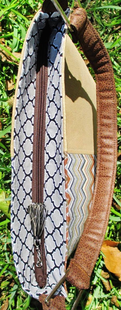  Bonnie Bucket Bag Sewing Pattern  top view