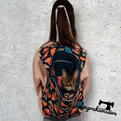 Buddy Backpack PDF Sewing Pattern interior view