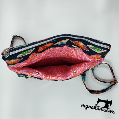 Buddy Backpack PDF Sewing Pattern made by MIchelle Graham top zip 