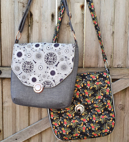 Button Lock Bag PDF Sewing Pattern front cover