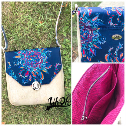 Button Lock Bag PDF Sewing Pattern made by Uh Oh Creations