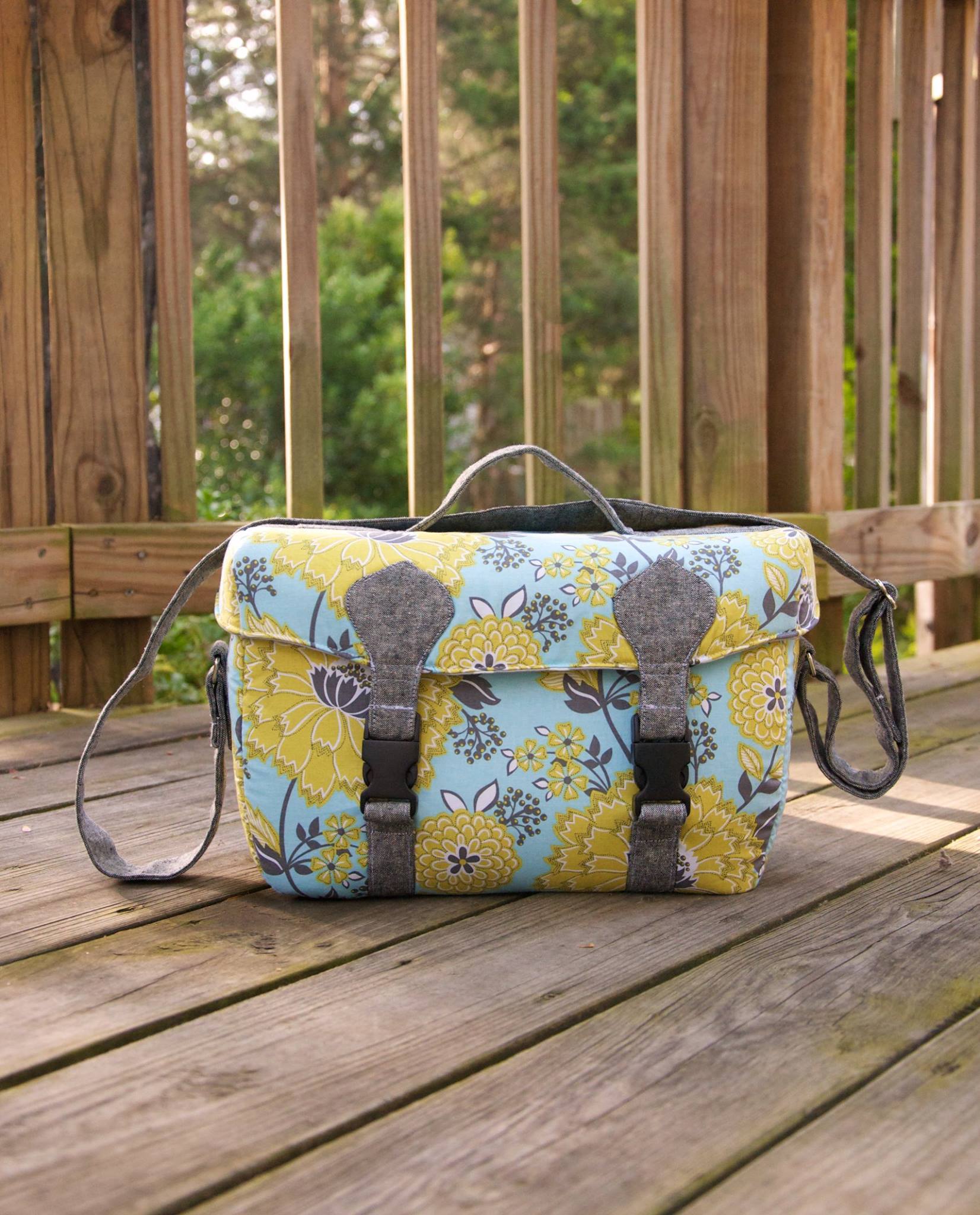  Camille Camera Bag Sewing Pattern  made by Brianne Matlage