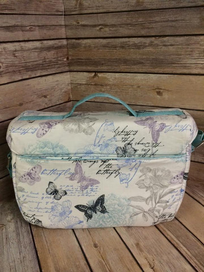  Camille Camera Bag Sewing Pattern  made by Cheryl Strain