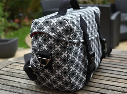 Camille Camera Bag Sewing Pattern made by Lynne Baldwin of Lynnes selections