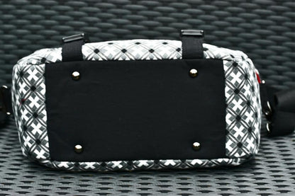 Camille Camera Bag Sewing Pattern made by Lynne Baldwin of Lynnes selections bottom view