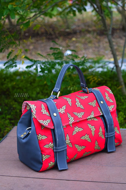  Carter Messenger Handbag Sewing Pattern made by Chera Phipody