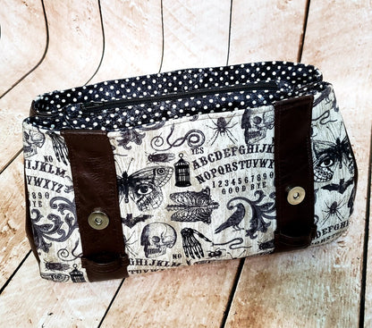  Carter Messenger Handbag Sewing Pattern made by Melissa Magruder