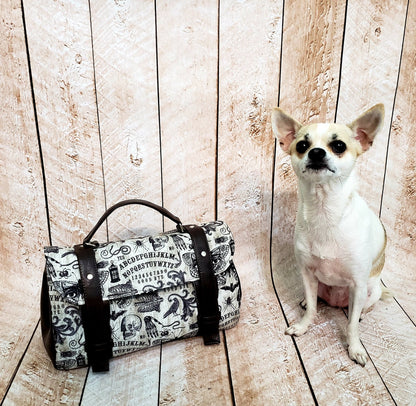  Carter Messenger Handbag Sewing Pattern made by Melissa Magruder & Lola