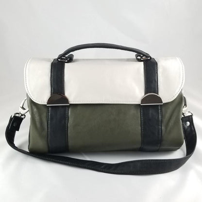  Carter Messenger Handbag Sewing Pattern made by Rashada Cherry