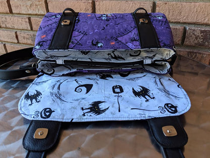  Carter Messenger Handbag Sewing Pattern made by Sandra Butler Sawyer internal flap