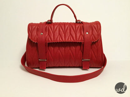 Carter Messenger Handbag sewing pattern made by Wendy Dunham