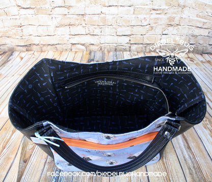  Celine Zip Top Tote Sewing Pattern made by Erin Morris