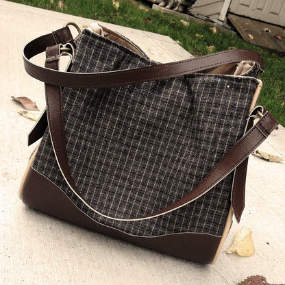 Charlotte City Tote Sewing pattern made by Connie