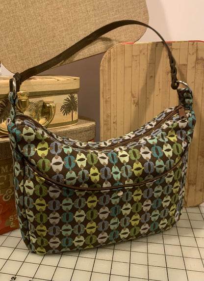 Classic Handbag PDF Sewing Pattern made by Angela Sherwood