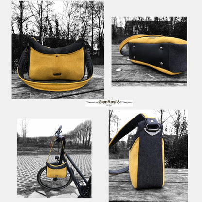 Classic Handbag PDF Sewing Pattern made by Glenda Sam collage