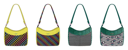 Classic Handbag PDF Sewing Pattern made by Krystal Leehy Line Drawing