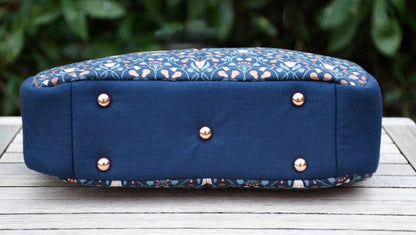 Classic Handbag PDF Sewing Pattern made by Lynne Baldwin, bottom view