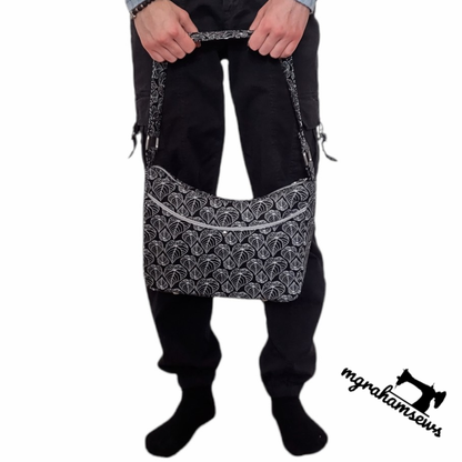 Classic Handbag PDF Sewing Pattern made by Michelle Graham