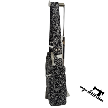 Classic Handbag PDF Sewing Pattern made by Michelle Graham side view