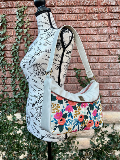 Classic Handbag PDF Sewing Pattern made by Renata Knox mannequin view