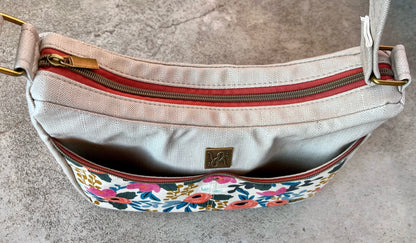 Classic Handbag PDF Sewing Pattern made by Renata Knox top view