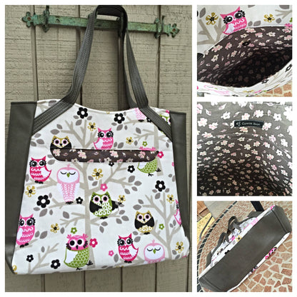 Connie Tkach Alice Shopper Tote Sewing pattern 