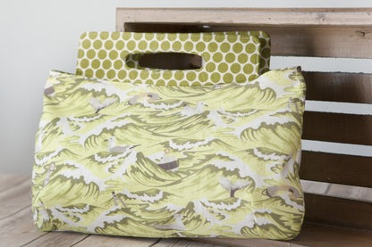  Coraline Clutch Sewing pattern  full front view