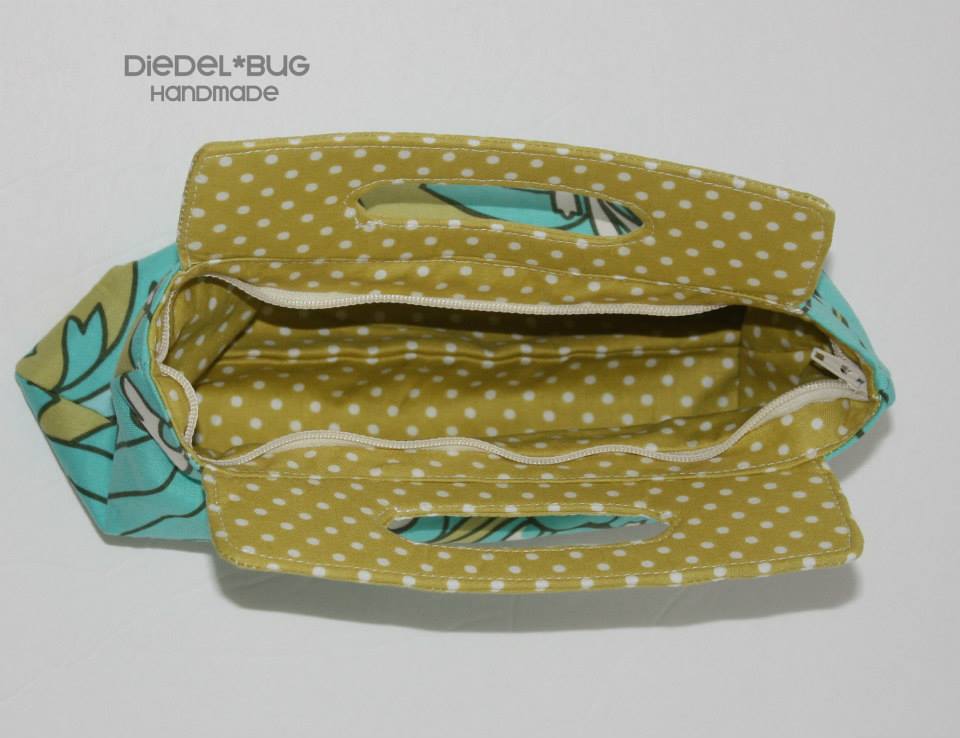  Coraline Clutch Sewing pattern  made by Diedel Bug Handmade  