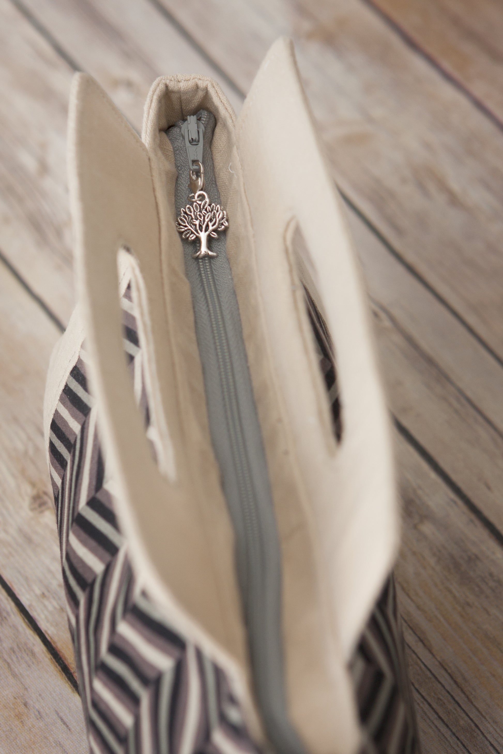  Coraline Clutch Sewing pattern  zipper view