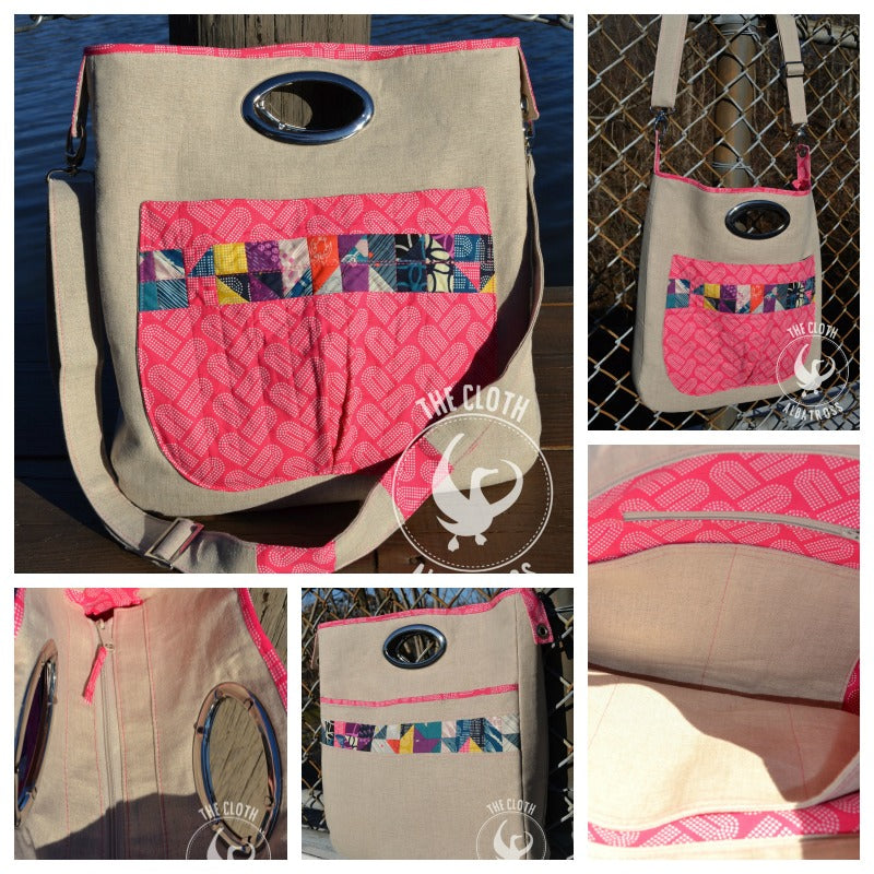 Sewing pattern Window Shopper tote 