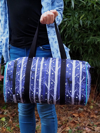 Dallas Vintage Duffel sewing pattern  made by Jennifer Greene