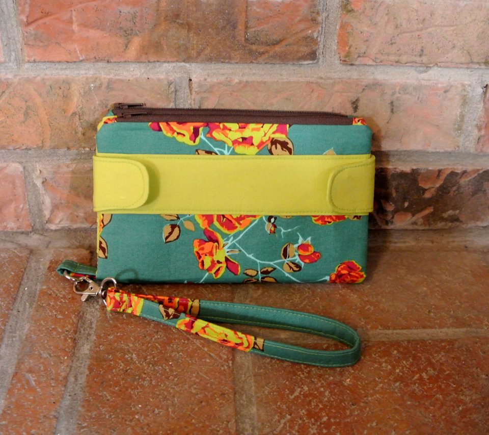  Della Wallet Clutch sewing pattern made by Heather Axline