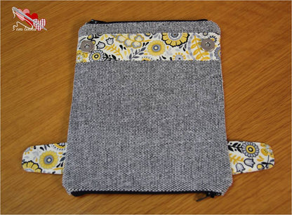  Della Wallet Clutch sewing pattern made by Maria Luisa Santos open view