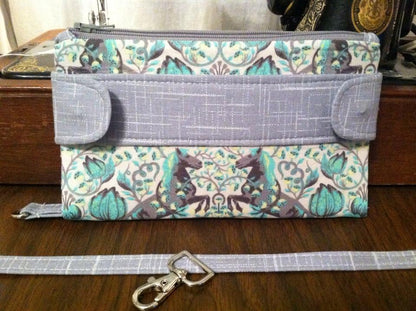  Della Wallet Clutch sewing pattern made by Sandra Butler