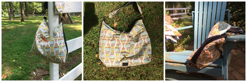 The Reversible Hobo Bag sewing Pattern