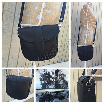 Dollie Mini Crossbody Sewing Pattern  made by Connie Tkach