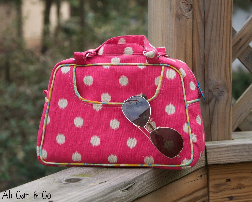 Donna Vintage Handbag sewing pattern  made by Brianne Matlage