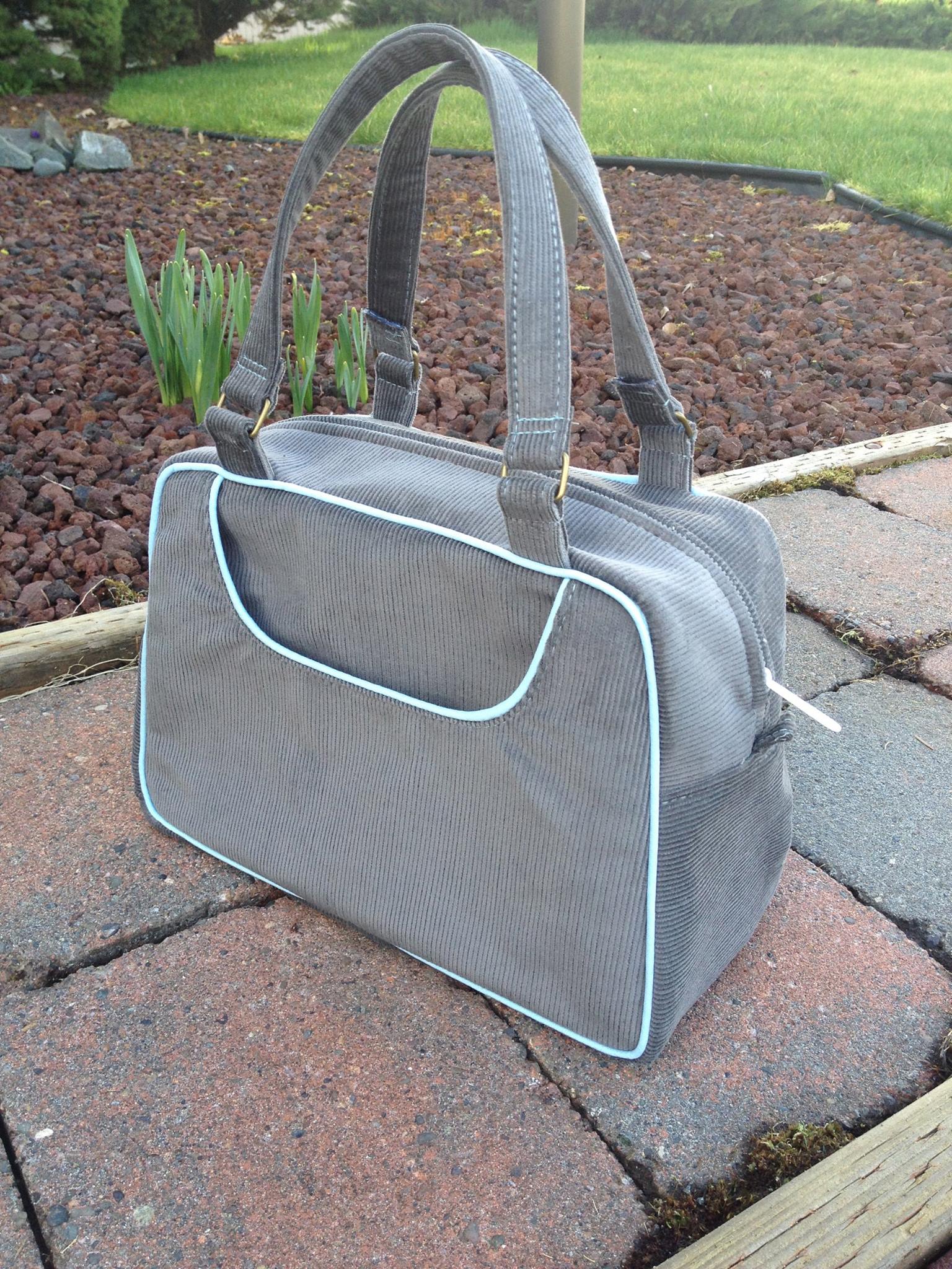 Donna Vintage Handbag sewing pattern  made by Connie Tkach