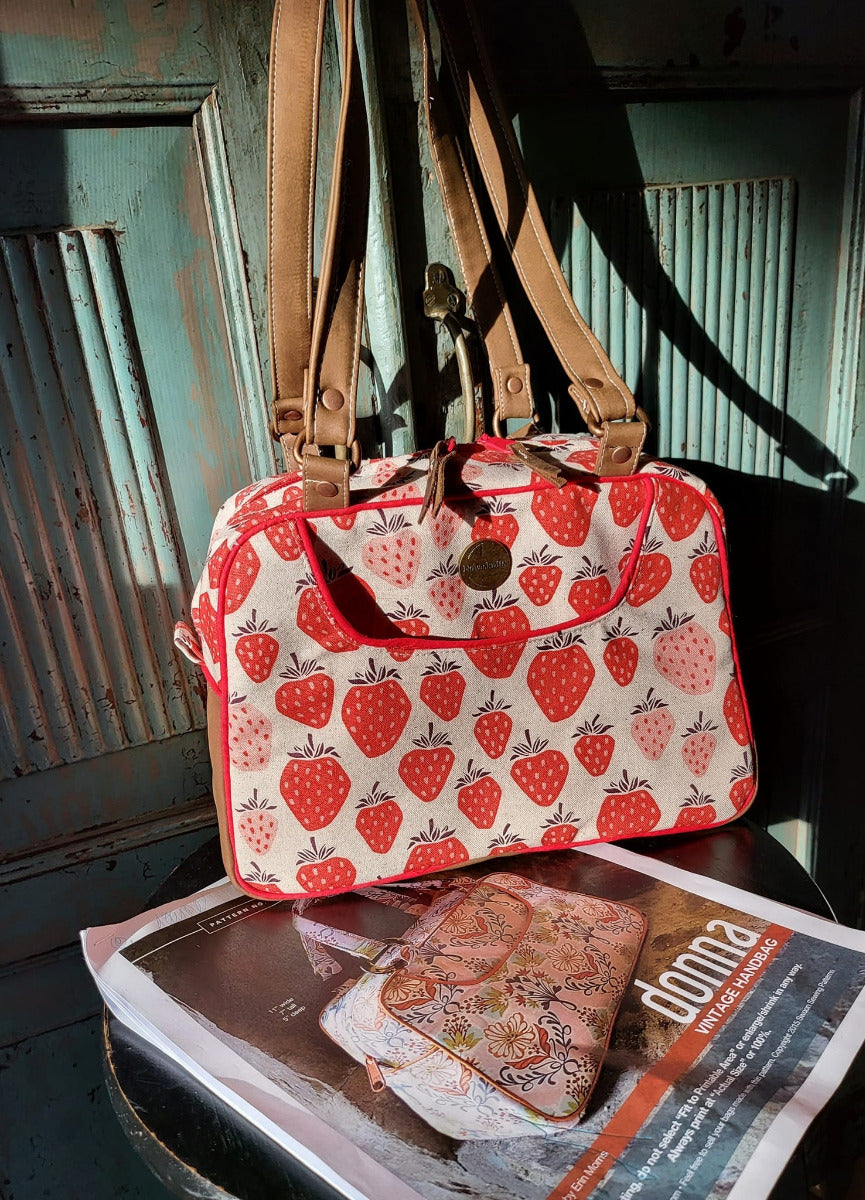 Donna Vintage Handbag sewing pattern  made by Heather Axline