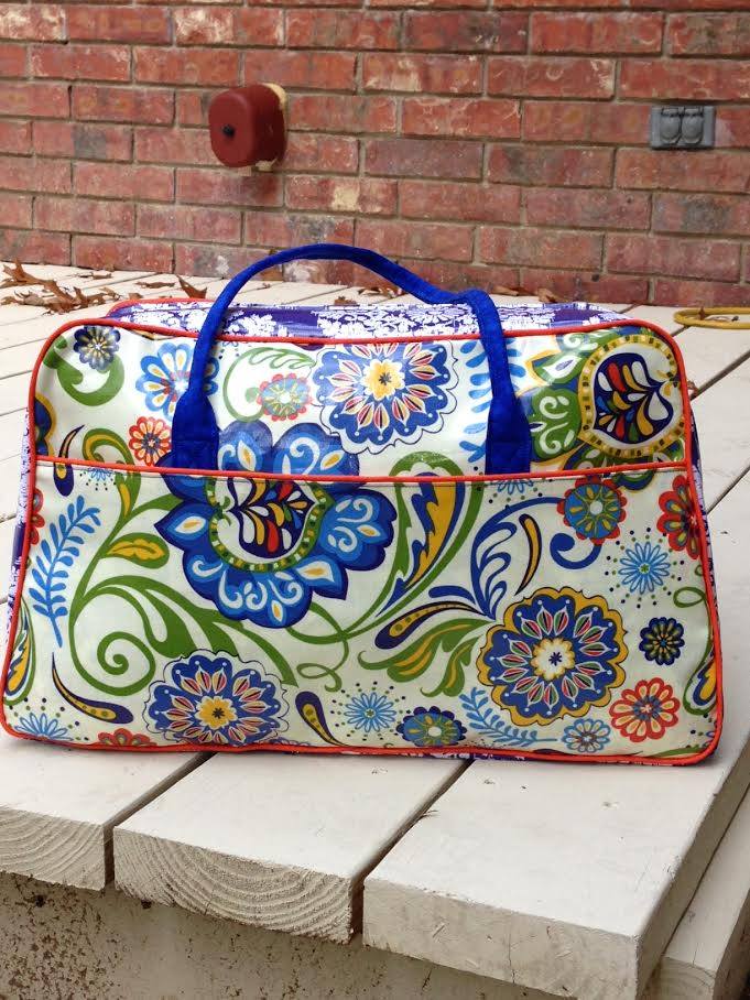 Dorothy Day Tripper Sewing Pattern  patterned fabric